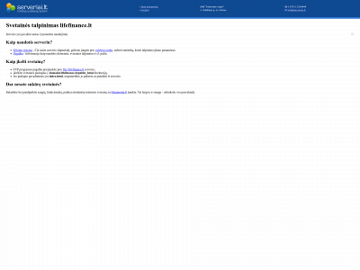 lifefinance.lt snapshot