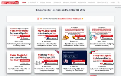 scholarships365.info snapshot