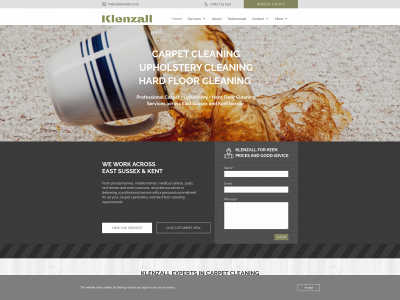 klenzall.co.uk snapshot