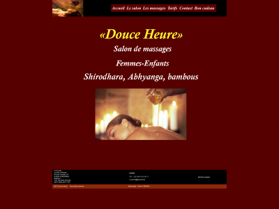 douce-heure.be snapshot