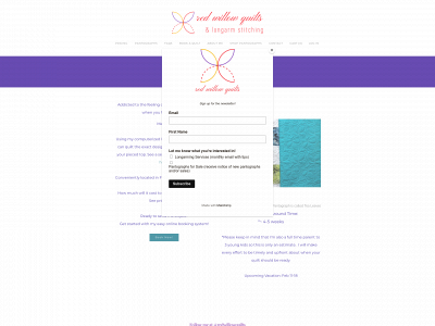 www.redwillowquilts.ca snapshot