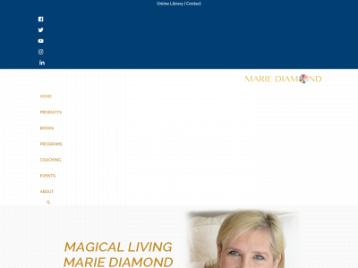 mariediamond.com snapshot