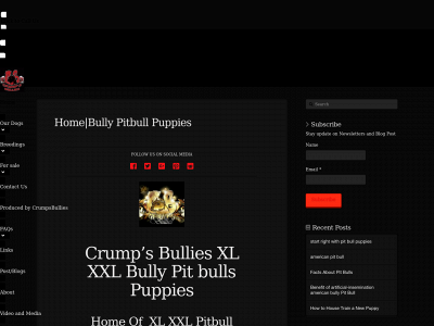 crumpsbullies.com snapshot