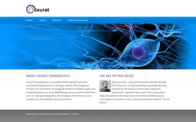 seurat-therapeutics.com snapshot