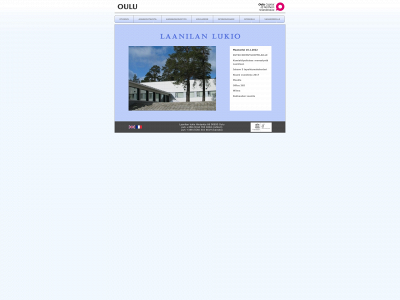 laanilanlukio.fi snapshot