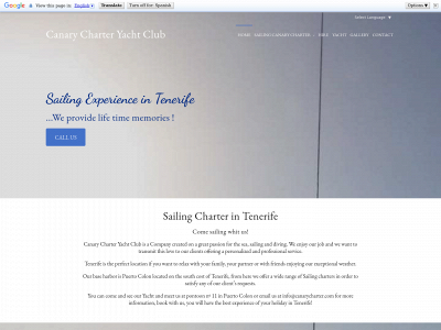 tenerifesailingexperience.com snapshot