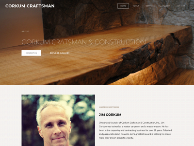 corkumcraftsman.com snapshot