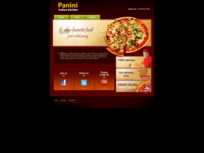 sunsetpanini.com snapshot