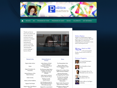 politicsmatters.org snapshot