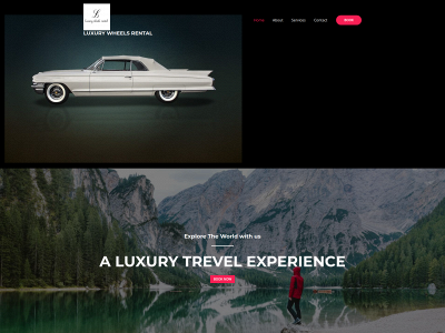 luxurywheelsrental.com snapshot