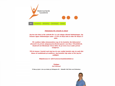 vasternorrlandsfysioklinik.se snapshot