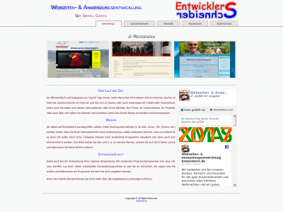 entwicklers.de snapshot