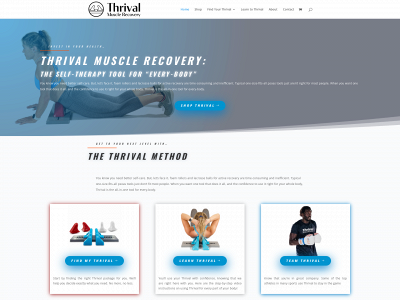thrivalmusclerecovery.com snapshot
