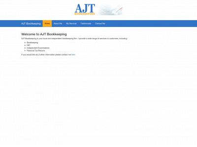 ajtbookkeeping.co.uk snapshot