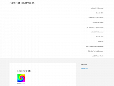 hardhatelectronics.com snapshot