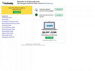ticklecards.com snapshot