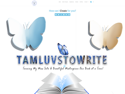 tamluvstowrite.com snapshot