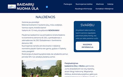 baidariunuomaula.lt snapshot