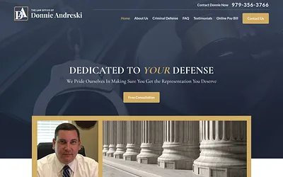 andreskilaw.com snapshot