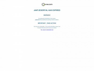 jantjeserf.nl snapshot