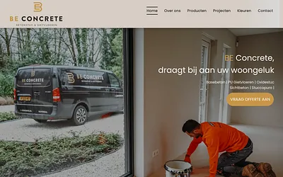 be-concrete.nl snapshot