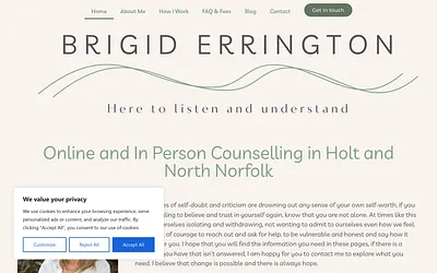 brigiderringtontherapy.co.uk snapshot