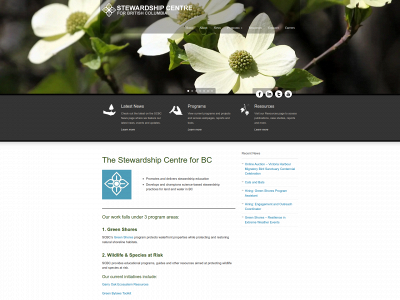 stewardshipcentrebc.ca snapshot