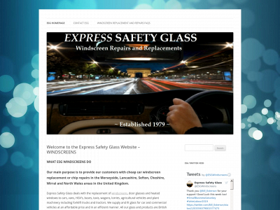 expresssafetyglass.com snapshot