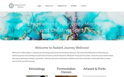 www.radiantjourneywellness.com snapshot