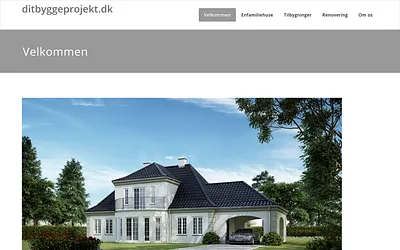 ditbyggeprojekt.dk snapshot