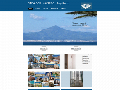 salvadornavarroarquitecto.com snapshot