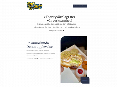 thedonut.se snapshot