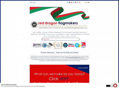 reddragonflagmakers.co.uk snapshot