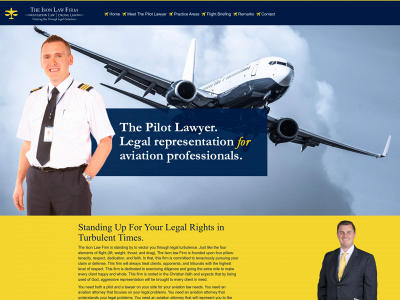 www.thepilotlawyer.com snapshot