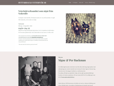ryttarbacka.se snapshot