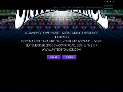 unitedbydance.com snapshot