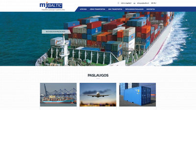 mjbaltic.lt snapshot