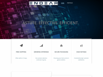 endeardistribution.com snapshot