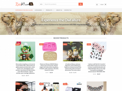 exoallure.com snapshot
