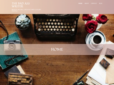 thebadasswriter.com snapshot