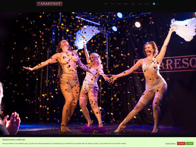 cabaresque.dk snapshot
