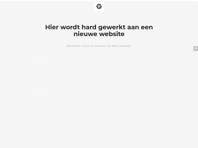 water-company.nl snapshot