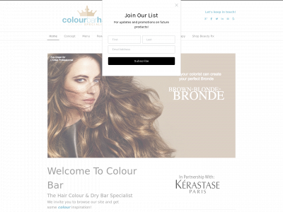 www.colourbarhair.com snapshot