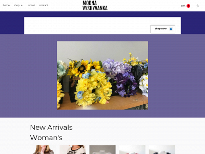 www.modnavyshyvanka.com snapshot
