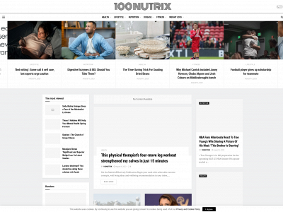 100nutrix.com snapshot