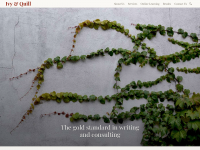 ivyandquill.com snapshot