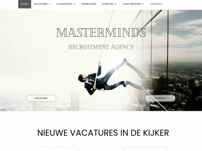 masterminds-recruitment.eu snapshot