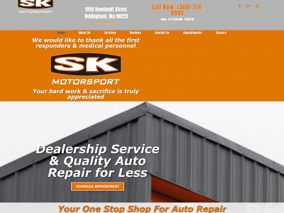 skmotorsport.com snapshot