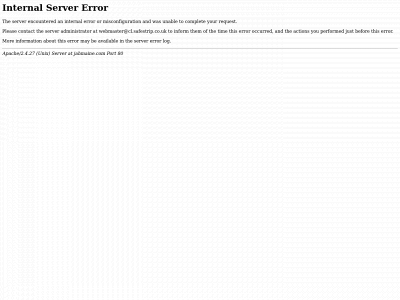jahmaine.com snapshot