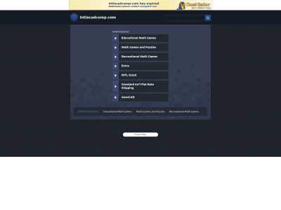 intlacadcomp.com snapshot
